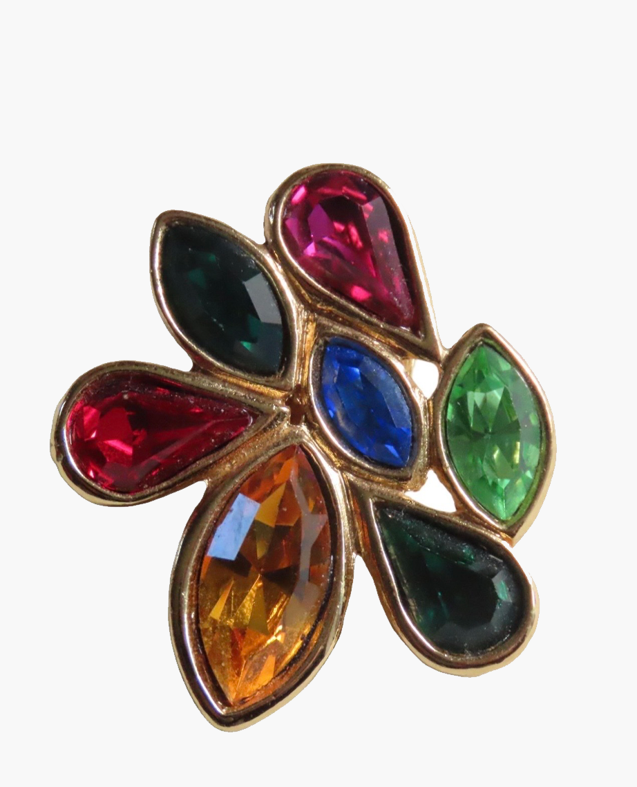 Yves Saint Laurent brooch