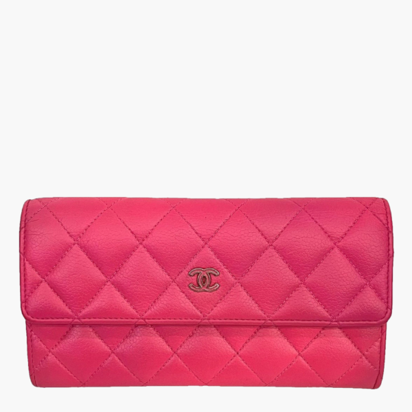 Chanel leather wallet