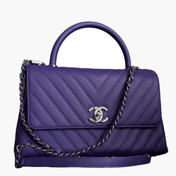 Chanel leather Top handle bag